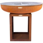 Barbecue brasero en acier  Carus Diamètre 102 cm Hauteur 87 cm. – Image 3