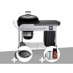 Barbecue à charbon Weber Performer Premium GBS 57 cm Noir + Kit Cheminée + Plancha – Image 2