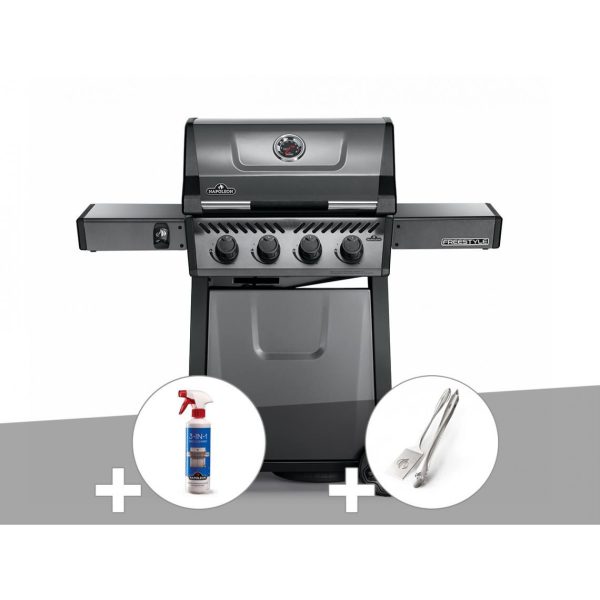 Barbecue à gaz Napoleon Freestyle F425 + Nettoyant 3 en 1 + Ensemble 2 ustensiles