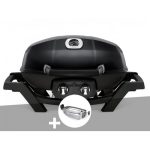 Barbecue à gaz Napoléon Travel Q PRO 285 noir + Rôtissoire