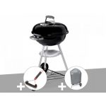 Barbecue Weber Compact Kettle 47 cm + Brosse + Housse – Image 2