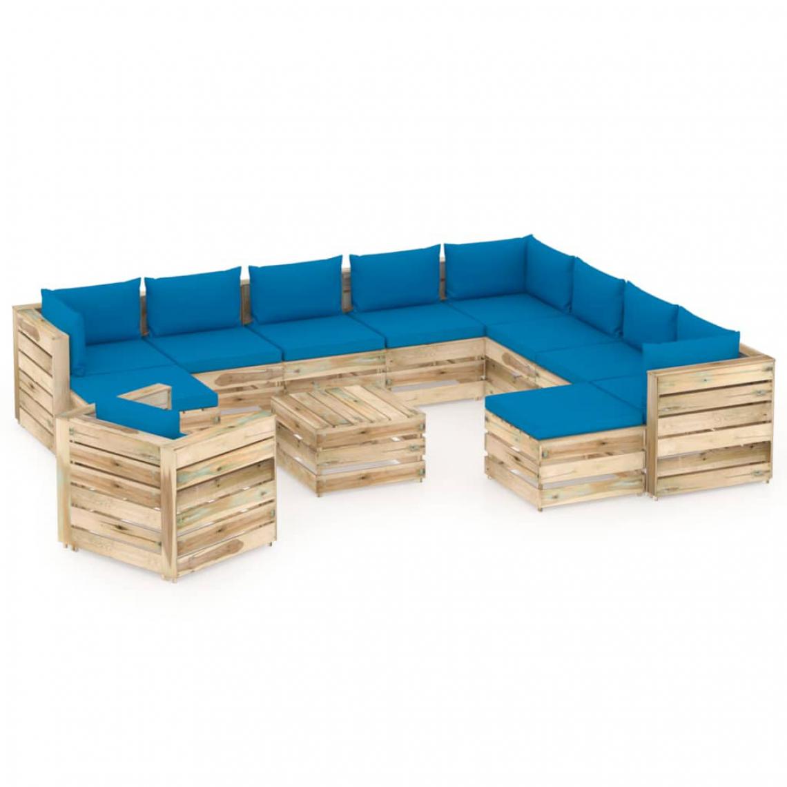 salon-de-jardin-12-pcs-avec-coussins-bois-impregne-de-vert-11135304-29121954_1140x1140.jpg Salon de jardin 12 pcs avec coussins Bois imprégné de vert – Image 1