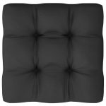 Salon de jardin 13 pcs avec coussins Gris Bois de pin massif – Image 6