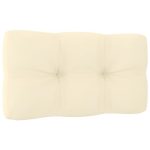 Salon de jardin 9 pcs avec coussins Marron miel Bois de pin – Image 6