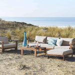 Salon de jardin en bois 5 places – Image 4