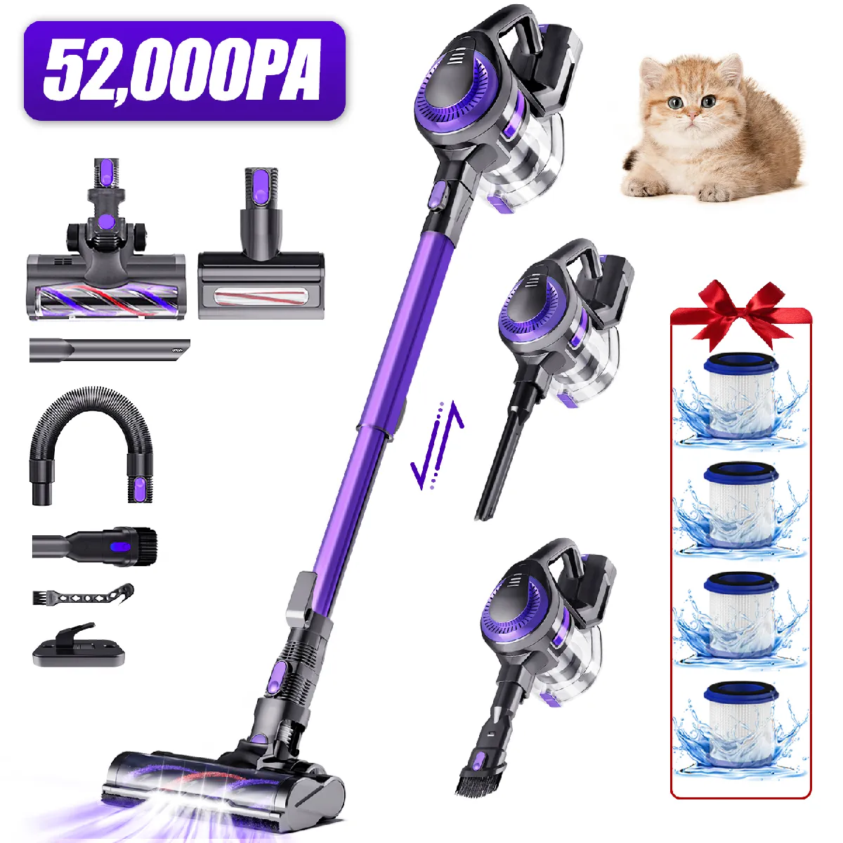4358e78ff1944d5fa10a960069d643ef.webp Homimaster Aspirateur balai 8-en-1 – Image 1
