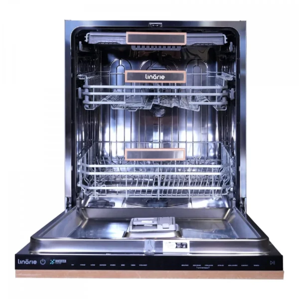 LINARIE Lave-Vaisselle encastrable Marney LFDI1641DBI 16 couverts Ultra silencieux 41 dB